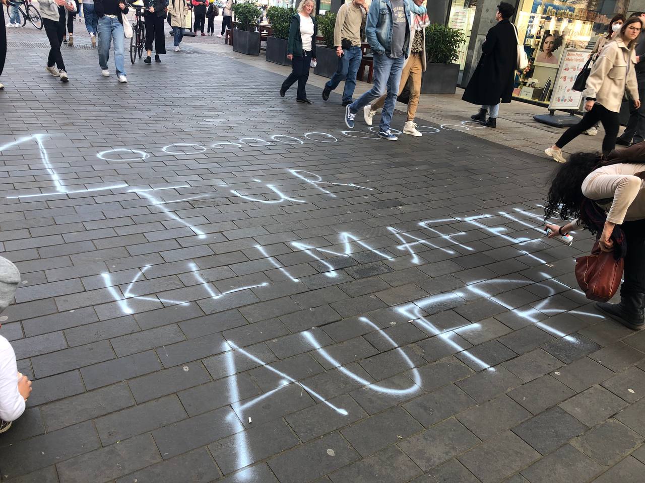 Bilder von der Demo im April - 2